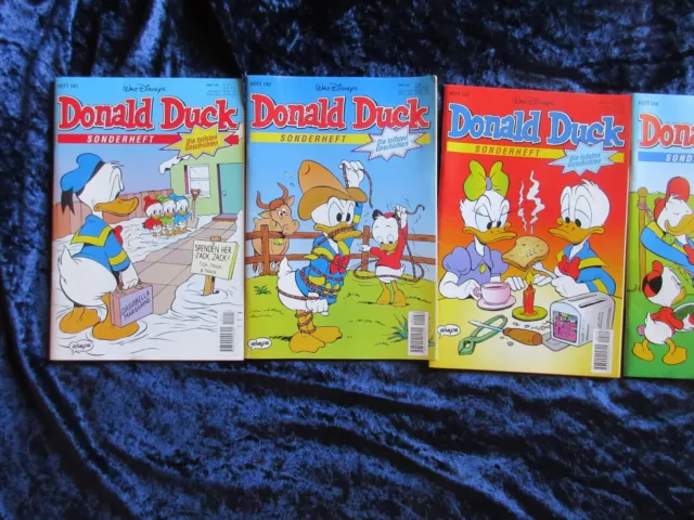 Donald Duck Sonderheft 141 bis 145 Ehapa Verlag 2