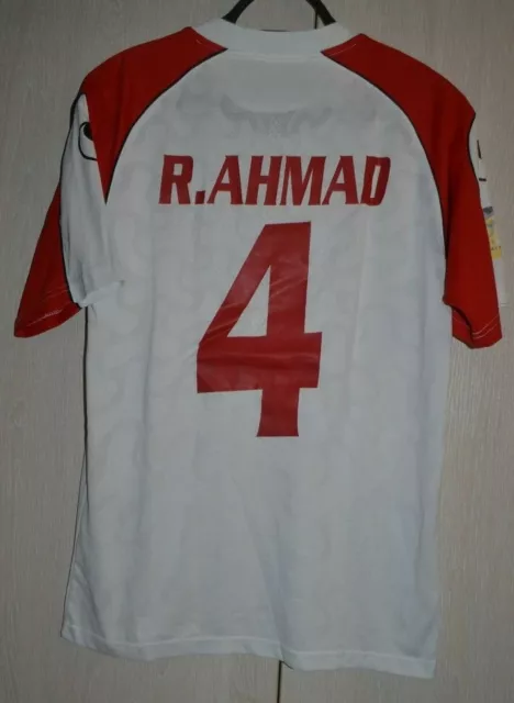 Maglia Da Calcio Indossata Oae Nazionale Beach Macth #4 R.ahmad 2