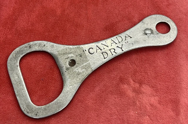 Vintage Bottle Opener Advertising key Canada Dry Soda Spinner