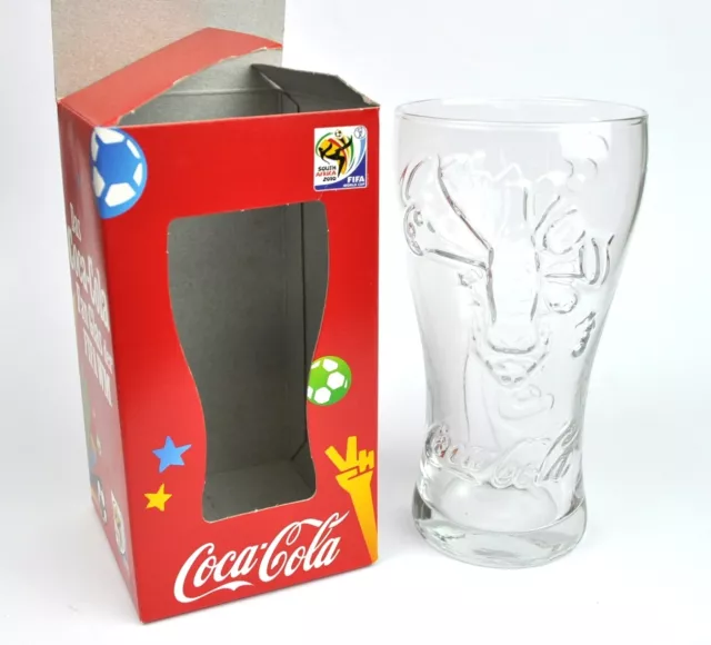 Schönes Coca-Cola Glas 2010 FIFA World Cup Süd Afrika - Coke Glass Germany