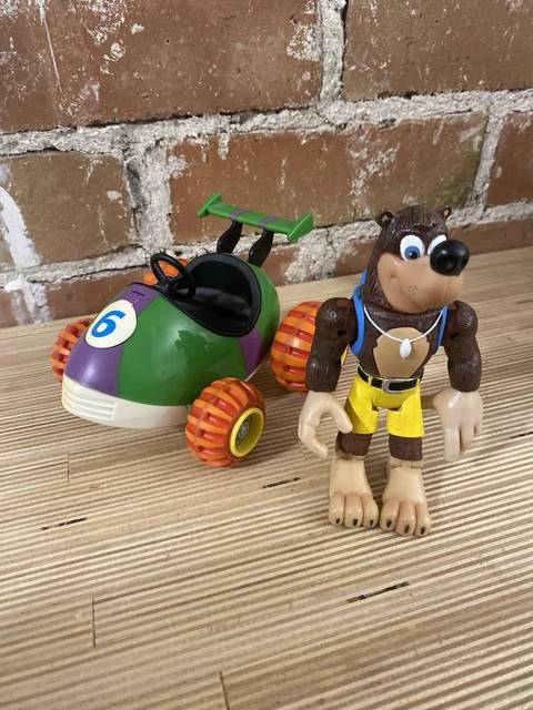 BANJO DIDDY KONG Racing Nintendo 64 N64 Toy Biz 1999 Video Game