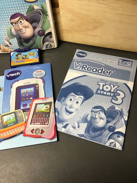 VTECH V.READER DISNEY Pixar Toy Story 3 Interactive Reading / Learning ...