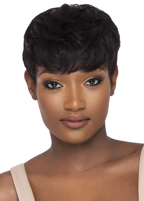 100% Human hair Short pixie style wig - hh-PIXIE MOHAWK