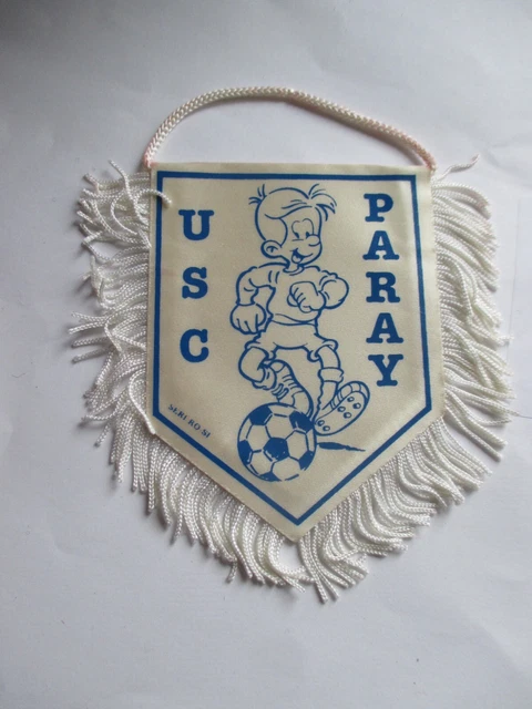 Fanion ancien rétro football club Rapid, collection vintage supporter