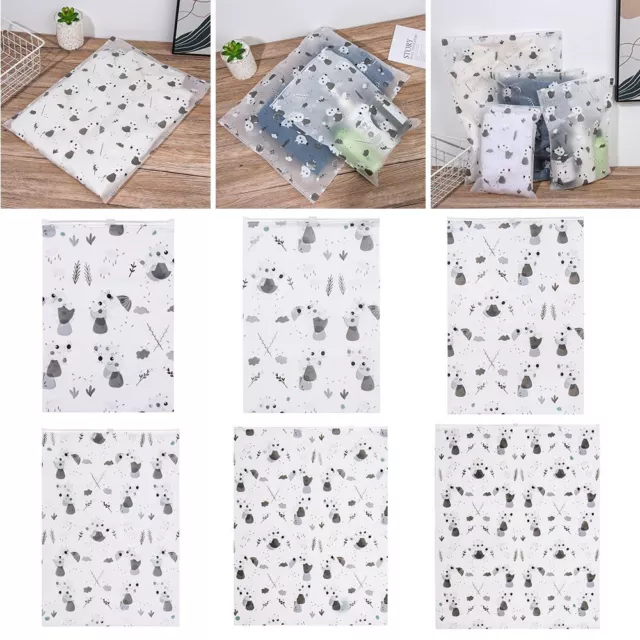 Vacuum Bags Underwear Zipper Lock Shoes Makeup Bag Clothes Storage Bags