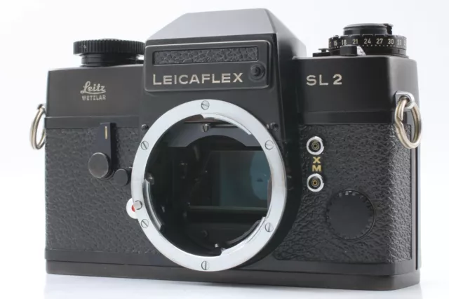 Meter Works [NEAR MINT] Leica Leicaflex SL2 BLACK 35mm Film Camera From JAPAN