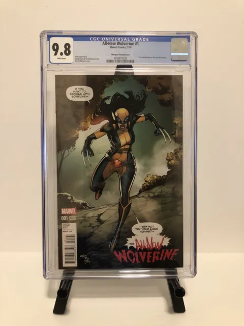 All New Wolverine 1 CGC 9.8 (NM/MT) Marquez Variant Cover / Marvel 2016