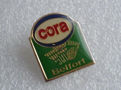 Pin's vintage épinglette pins publicitaire CORA cafétaria Lot PA018 
