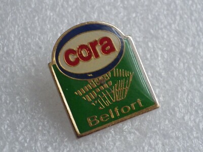 Pin's vintage épinglette pins publicitaire CORA cafétaria Lot PA018 