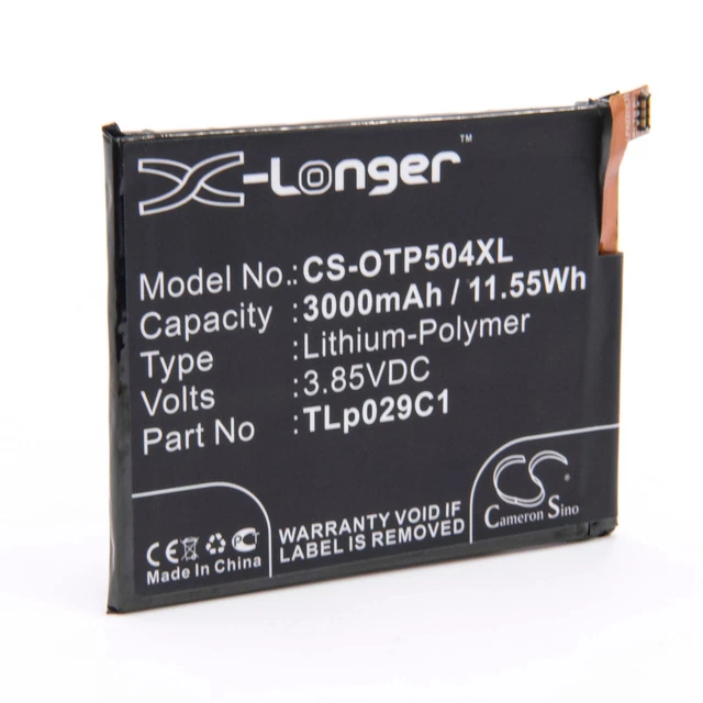 Batteria 800mAh CS-HUM615SL Compatibile Con Cricket M615, Pillar, Huawei M615, M635, MetroPCS Pinnacle 2 | Sostituisce HB5D1H