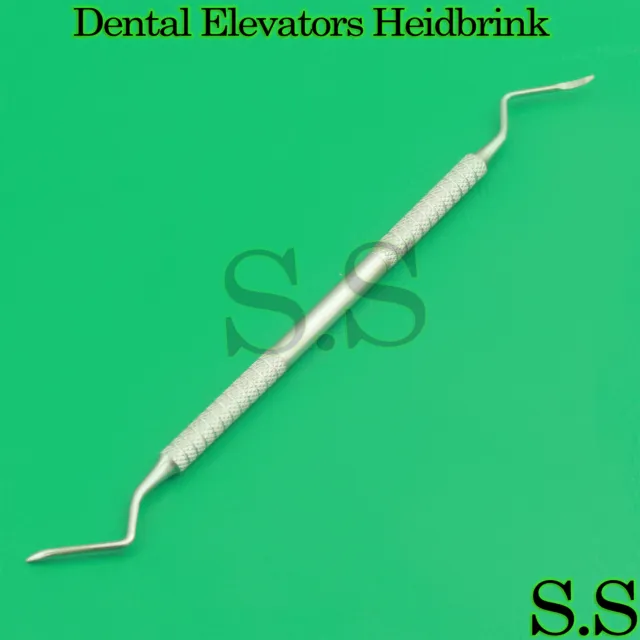 10× Pro 2-3 Heidbrink Dental Root Tip Picks Surgical Elevator Instruments