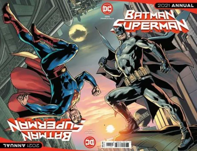 Batman Superman 2021 Annual #1 Wrap Around Dc Comic 1st Print 2021 unread NM