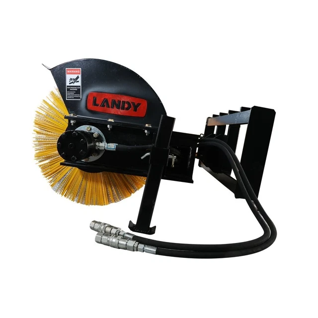 72" Skid Steer Hydraulic Rotary Angle Broom Sweeper