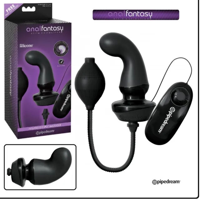 Sexy Toy Fallo Anale Vibrante Gonfiabile Inflatable P Spot Massager Prostate