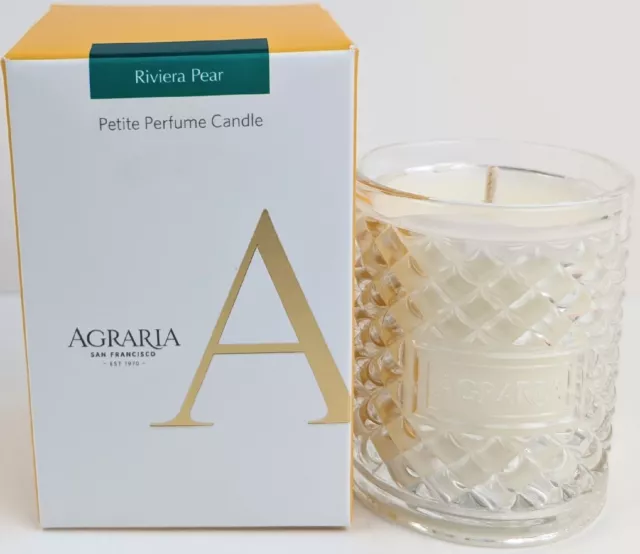 Agraria Petite Perfume Candle 3.4oz. Riviera Pear