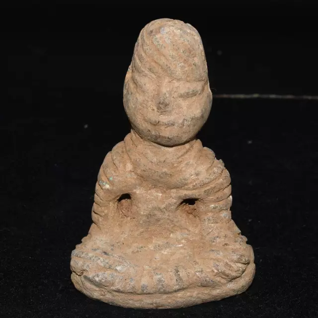 Ancient Near Eastern Mariana Stone Idol Statue of a Figurine Circa 224 - 651 AD