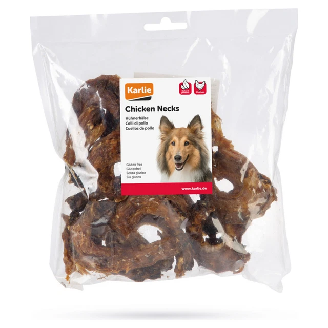 Karlie Colli Pollo 200 G - 10 Pezzo / Pacchetto Risparmio, Snack per Cani, Nuovo