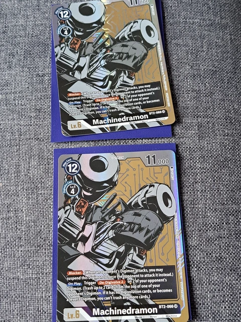 2X MACHINEDRAMON BT2-066 SR Alt Art Special Release Ver 1.0 Digimon TCG 9.73 - PicClick UK 2X MACHINEDRAMON BT2-066 SR Alt Art Special Release Ver 1.0 Digimon TCG 9.73 - PicClick UK