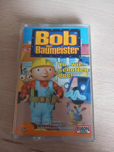 MC BOB der Baumeister YO,wir schaffen das ! 2 Geschichten Europa  Kassette