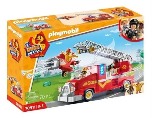 Playmobil DUCK ON CALL - CAMION DE POMPIER - 70911