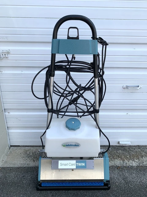 Whittaker Smart Care TWIN 20" Pro System Carpet Cleaner w/ Stand Tray Nice!