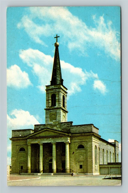 St. Louis MO- Missouri, Basilica St. Louis, Vintage Postcard