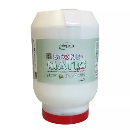 Detergente Solido per Lavastoviglie Cleprin Stone Matic Plus Kg.3,6x4