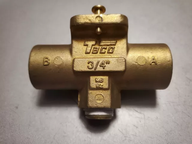 TACO zone valve  3/4  cast brass  V075C2A1-03-07 base only