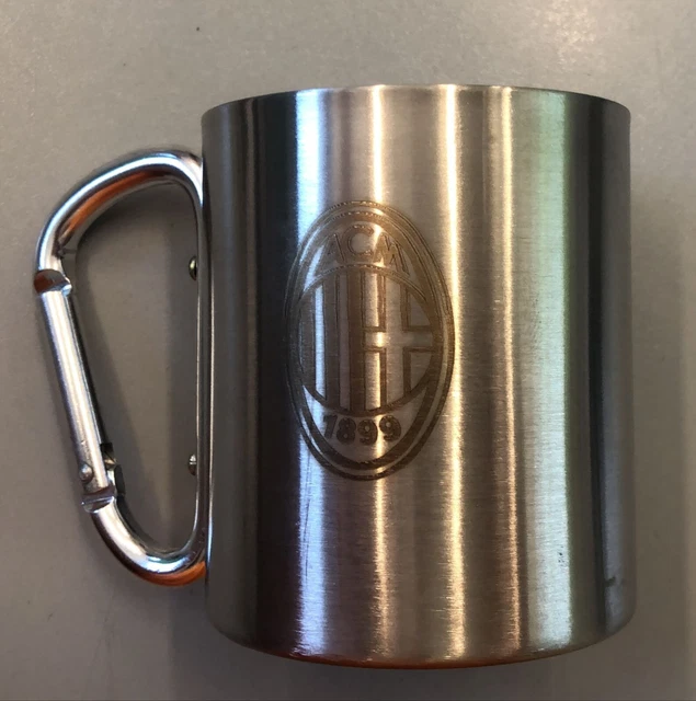 Ferrino Tasse En Inox Avec Mousqueton 90g 7x8cm Pour Camping