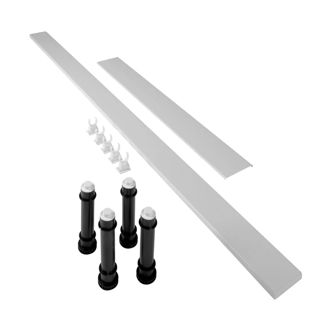 MIRA FLIGHT SHOWER Tray Panel Riser Kit Feet Low Square Easy Plumb ...