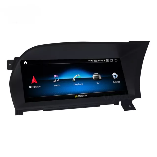 10.25" Android12 Screen Carplay Navi Upgrade for Mercedes Benz S W221 NTG3.5 3