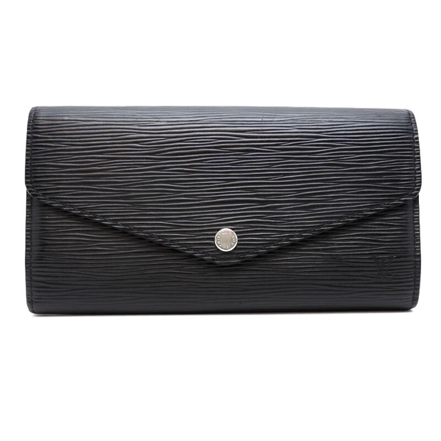 LOUIS VUITTON LV Portefeuille Sarah M60582 (Discontinued) Long Wallet Epi Black