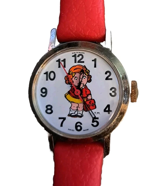 CAMPBELL SOUP CO. 1982 Original Edition Watch Red Band Swiss  display picture 1