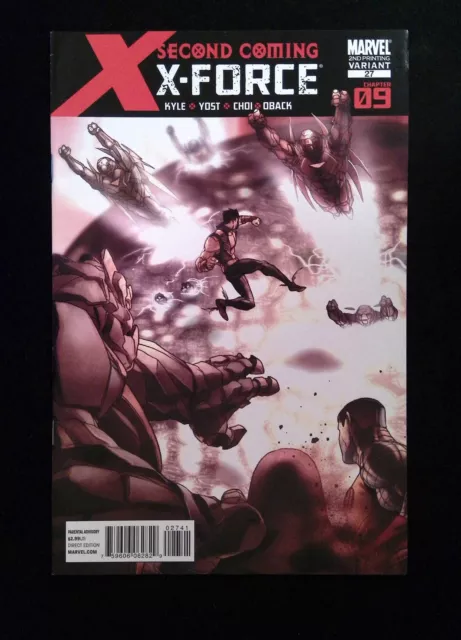 X-Force #26REP (3rd Series) Marvel Comics 2010 VF+  2nd Printing Variant