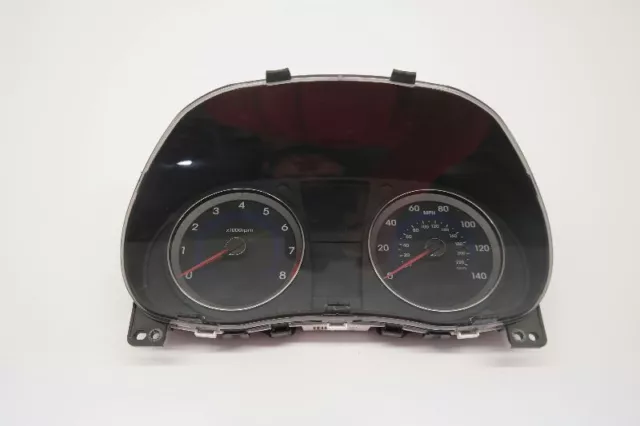 Used Speedometer Gauge fits: 2013 Hyundai Accent cluster MPH AT w/cruise control