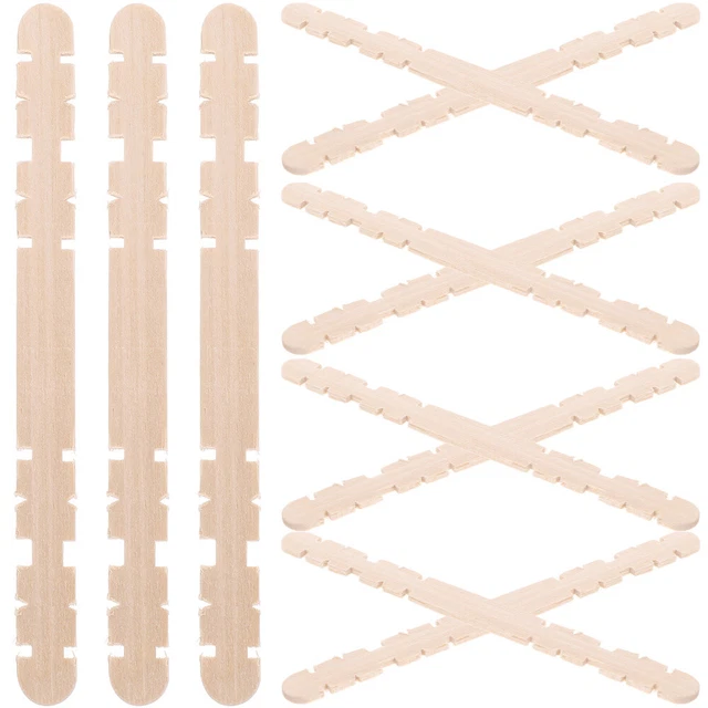 QEEYON Bambusstäbe Zum Basteln, 50 Stück Holzstä Produktbild-Vorschau 9