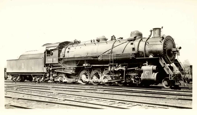 7F939 RP 1940s/1950s SLSF FRISCO RAILROAD ENGINE #1 ST LOUIS