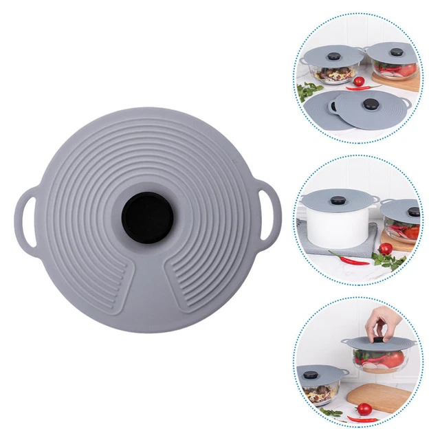SIGILLANTE SOTTOVUOTO CIOTOLA per alimenti coperchio in silicone copertura fresca multifunzione