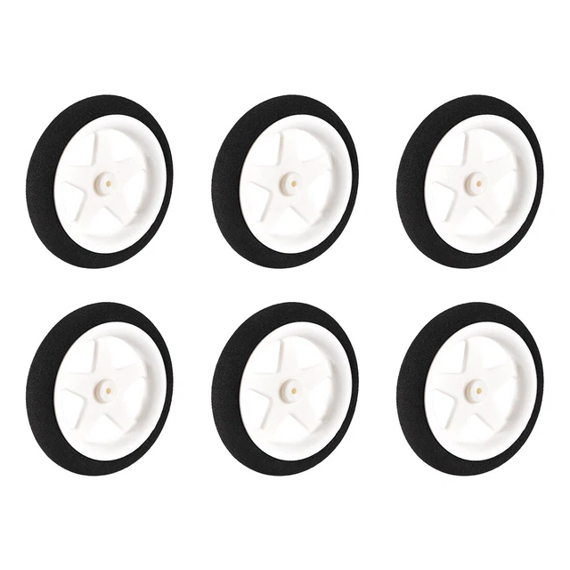 RC Flugzeug Räder 60mm - Mikro Sporträder Für Modellflugzeuge