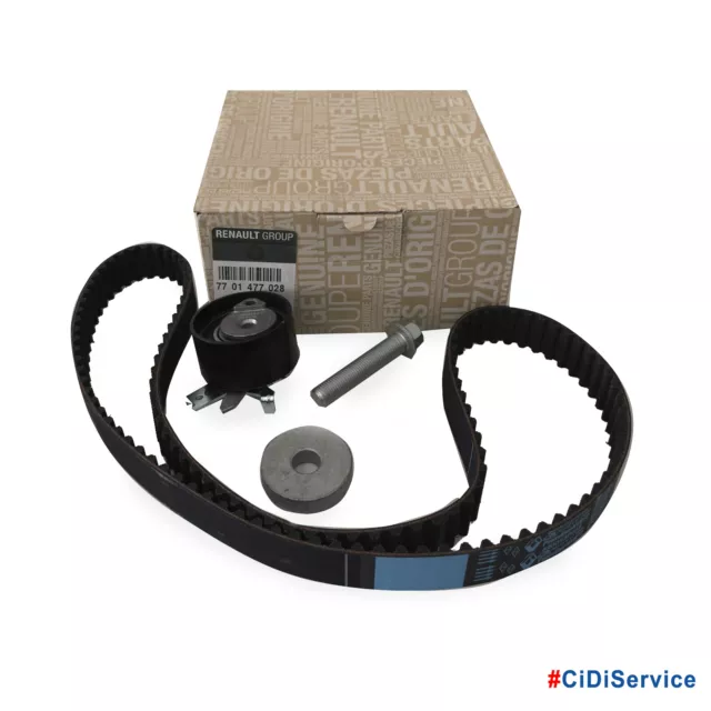 Kit pour Courroie de Distribution Original Renault Clio II III Scenic 1.5 DCI