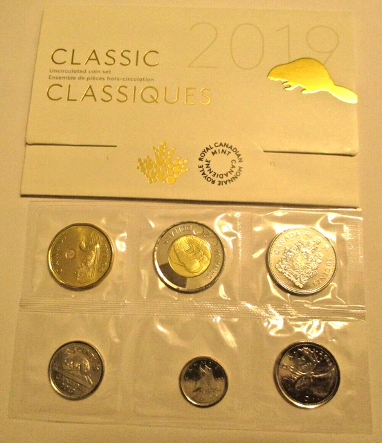 Canada 2019 Classic Uncirculated Coin Set - 6-Coin Set - PL
