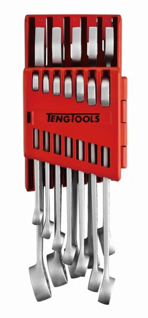 Teng Tools 8512A Combinaison Clé Set - Anti Dérapant 12pc 8 -19mm en Boite