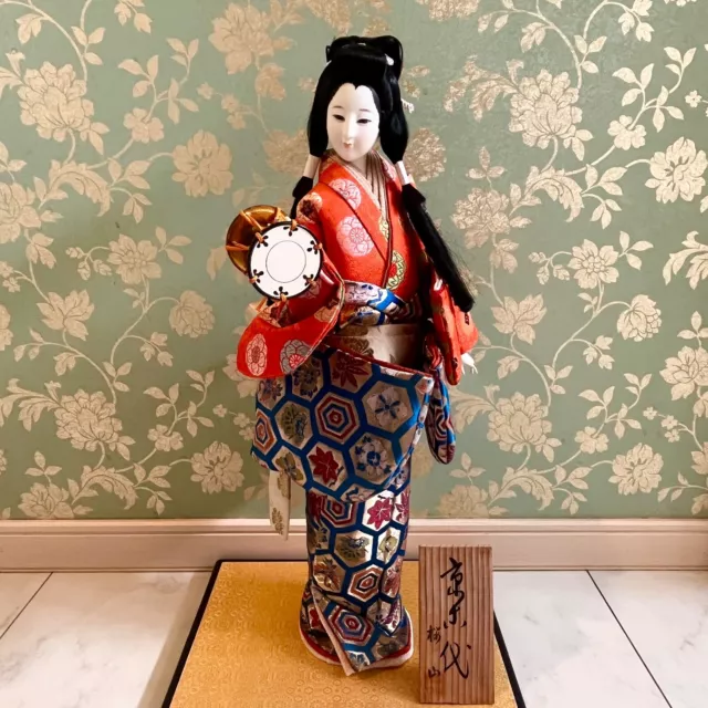 Japanese Doll Geisha Kimono Vintage From Japan