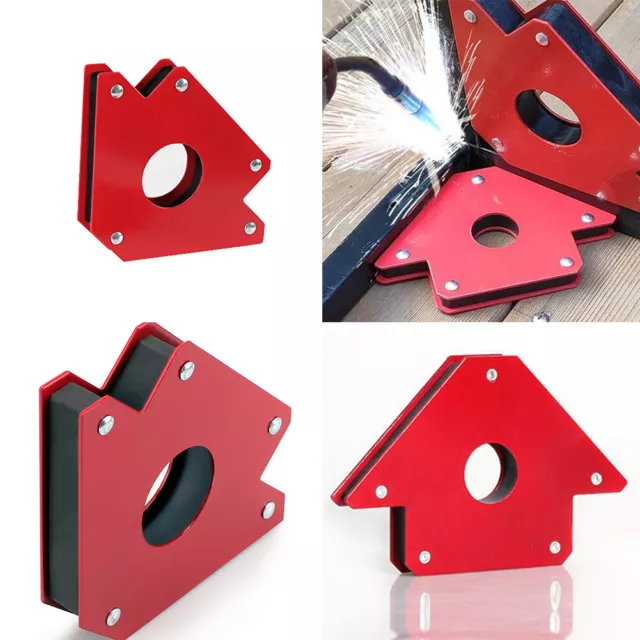 US 4-8 Pc Strong Magnetic Large Arrow Weld Holder Metal Working Tool Up To 50lbs