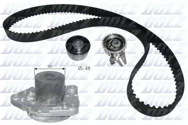 DOLZ (KD109) Wasserpumpe+Zahnriemensatz für ALFA FIAT LANCIA OPEL JEEP