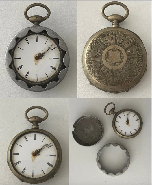 Montre à Gousset Ancienne Lip - Modèle P2777, HS (ne Fonctionne Pas), Bon état Général