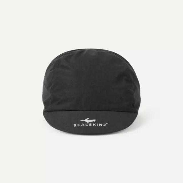 SealSkinz Trunch Waterproof All Weather Cycle Cap - Black