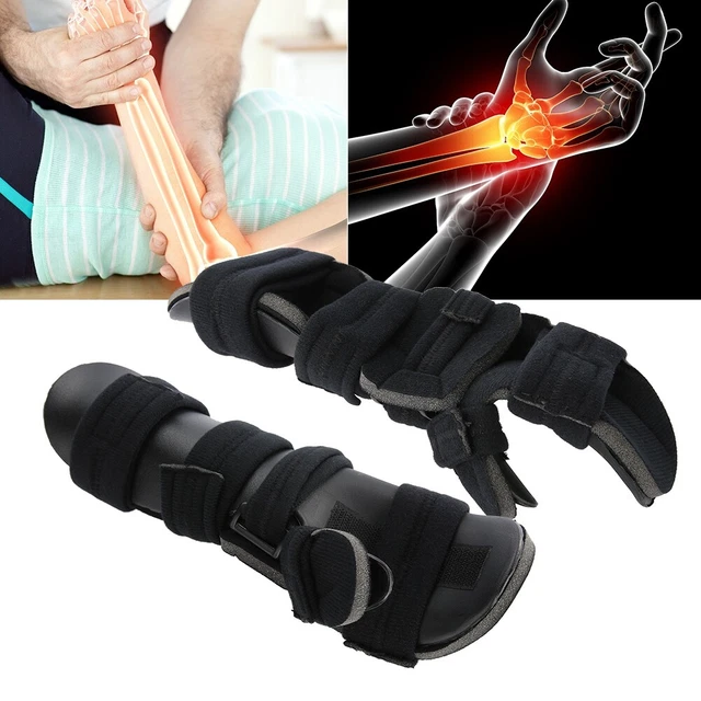 Training Splints HAND WRIST SPLINT Fracture Splint Sprain Arthritis Splint Support ...