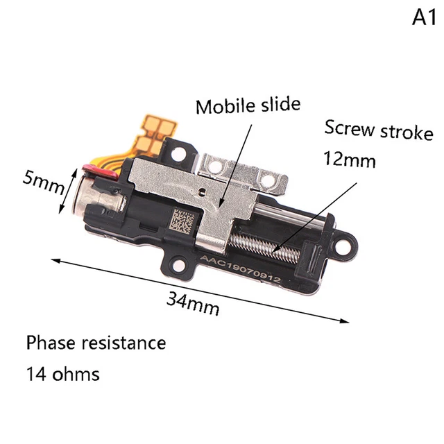 DC5V motore passo-passo scorrimento vite mini asta motore attuatore lineare lungo BII