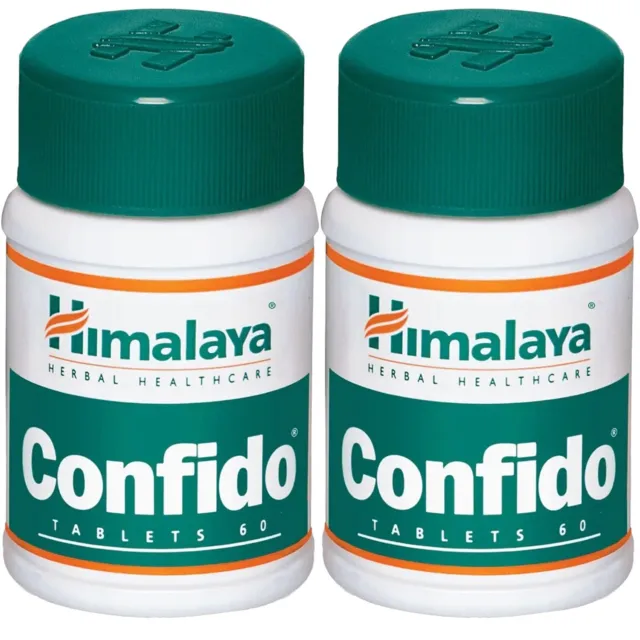 HIMALAYA Confido Men's Health Support Increases Confidence (60 tabs) *2 Pack*